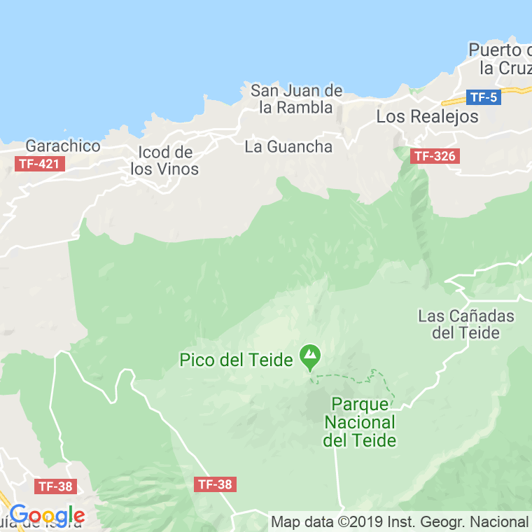 Código Postal de Cañas, Las en Santa Cruz de Tenerife