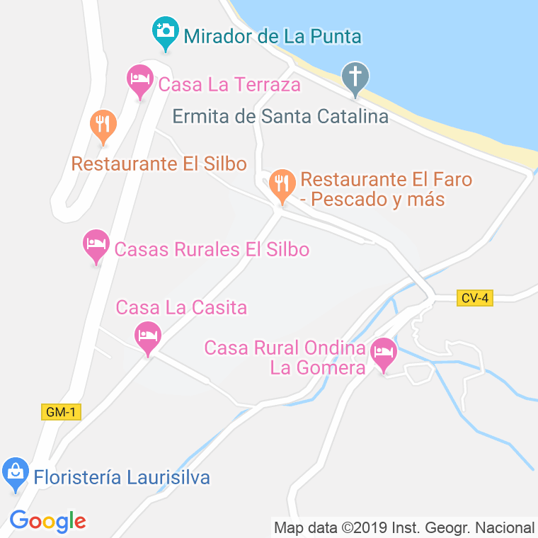 Código Postal de Santa Catalina (Hermigua) en Santa Cruz de Tenerife