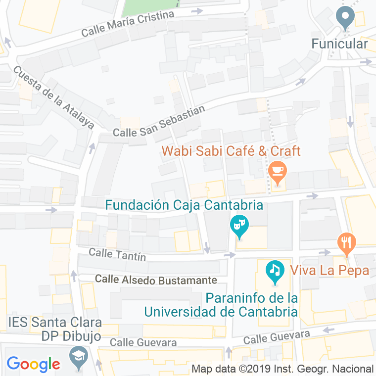 Código Postal calle Salvador Hedilla en Santander