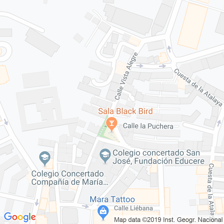 Código Postal calle Vista Alegre, travesia en Santander