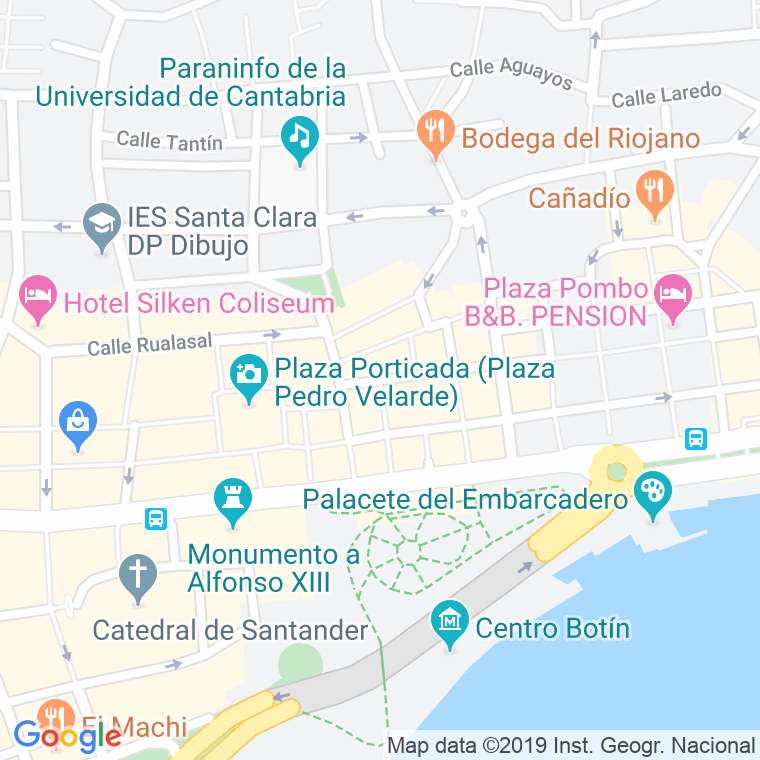 Código Postal calle Lepanto en Santander