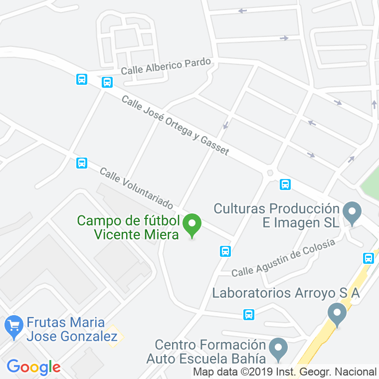 Código Postal calle Manuel Pombo Angulo en Santander
