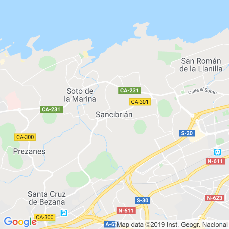 Código Postal de Sancibrian (Soto De La Marina) en Cantabria