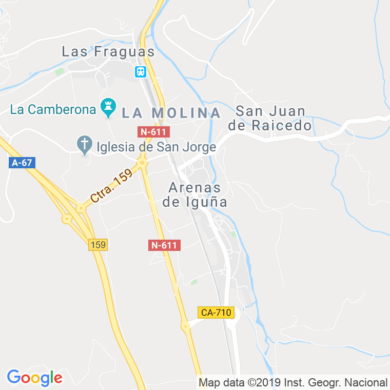 Código Postal de Arenas De Iguña en Cantabria