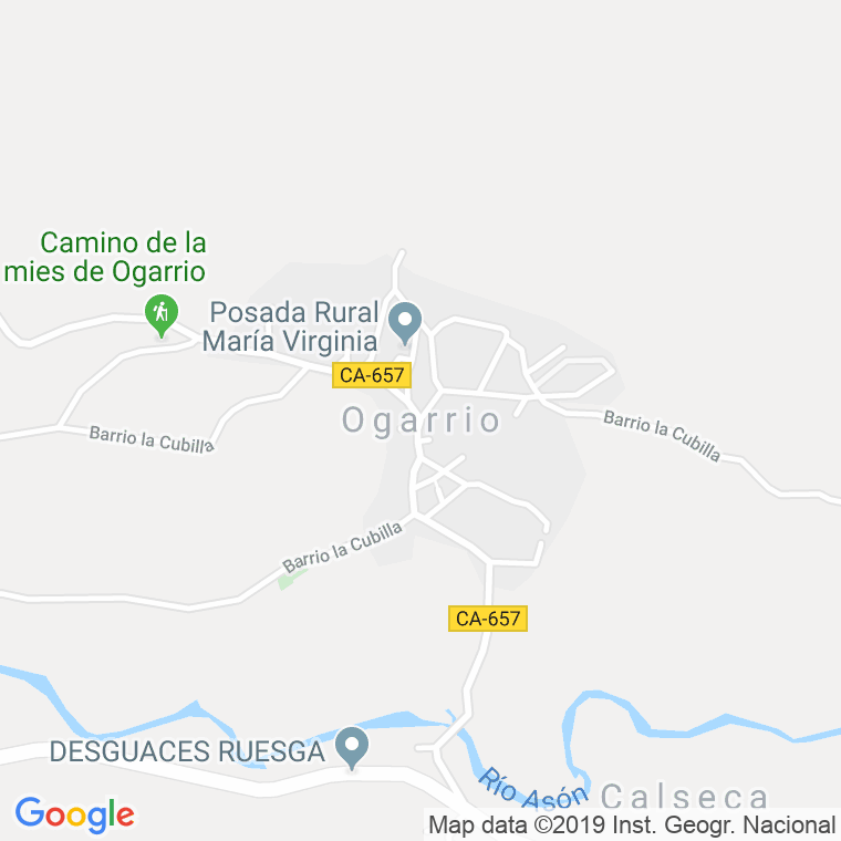 Código Postal de Ogarrio en Cantabria