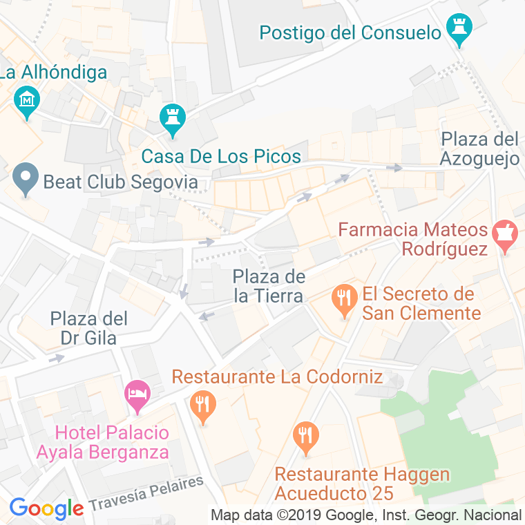 Código Postal calle Doctor Pichardo en Segovia