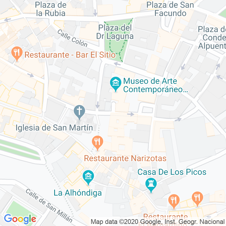Código Postal calle Gobernador Llasera en Segovia