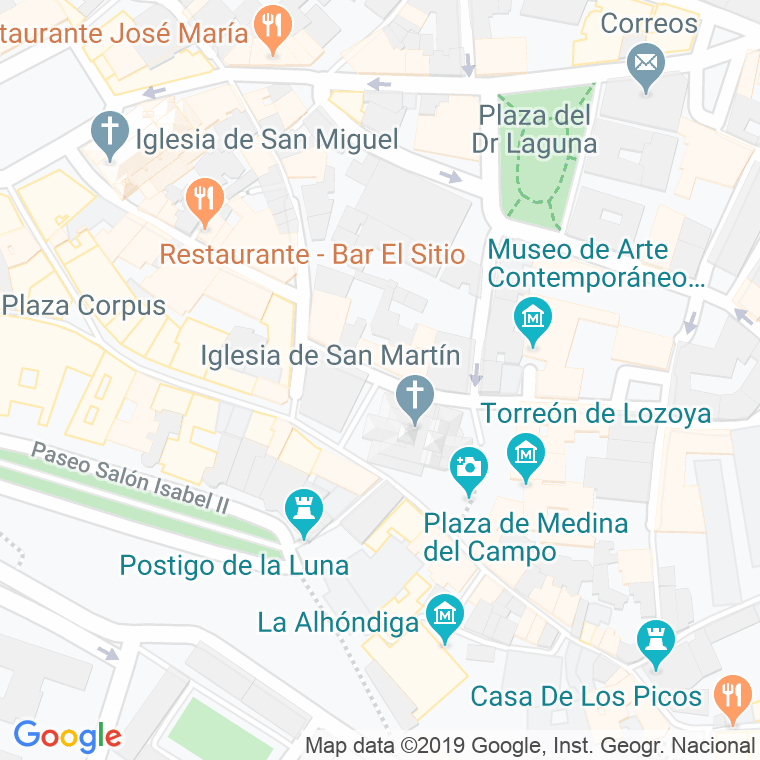 Código Postal calle Jose Canalejas en Segovia