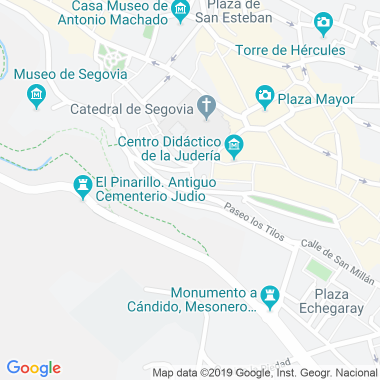 Código Postal calle Leopoldo Moreno en Segovia