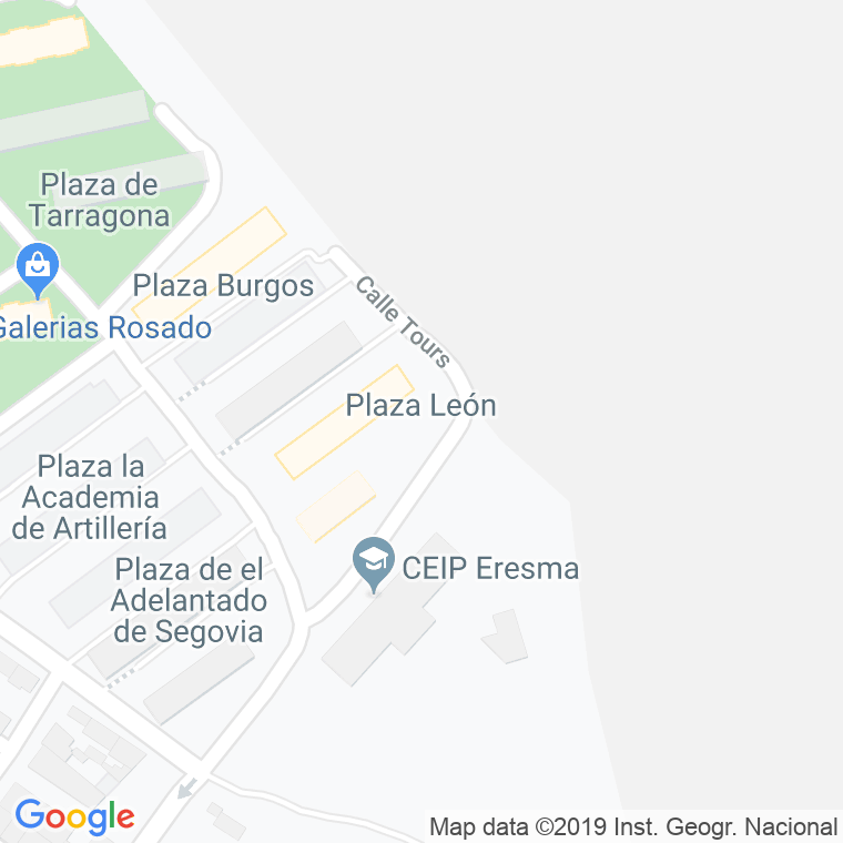 Código Postal calle Leon, plaza en Segovia