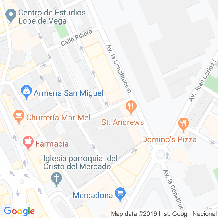 Código Postal calle Goya en Segovia