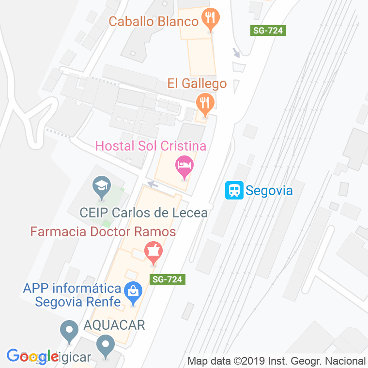 Código Postal calle Obispo Quesada, paseo en Segovia