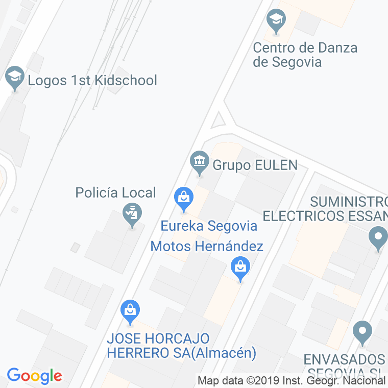 Código Postal calle Poligono Industrial Guadarrama en Segovia