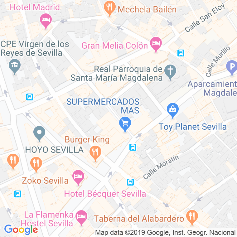 Código Postal calle Boby Deglane en Sevilla