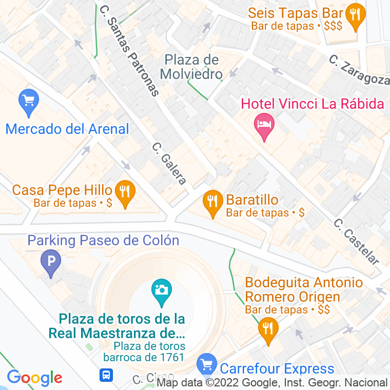 Código Postal calle Lopez De Arenas en Sevilla
