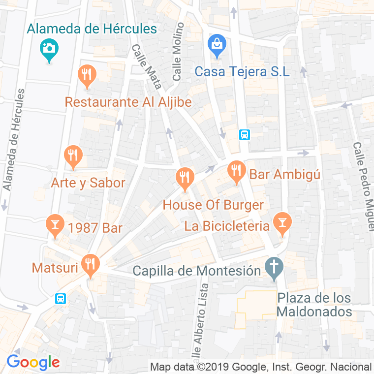 Código Postal calle Marco Sancho   (Impares Del 9 Al Final)  (Pares Del 16 Al Final) en Sevilla