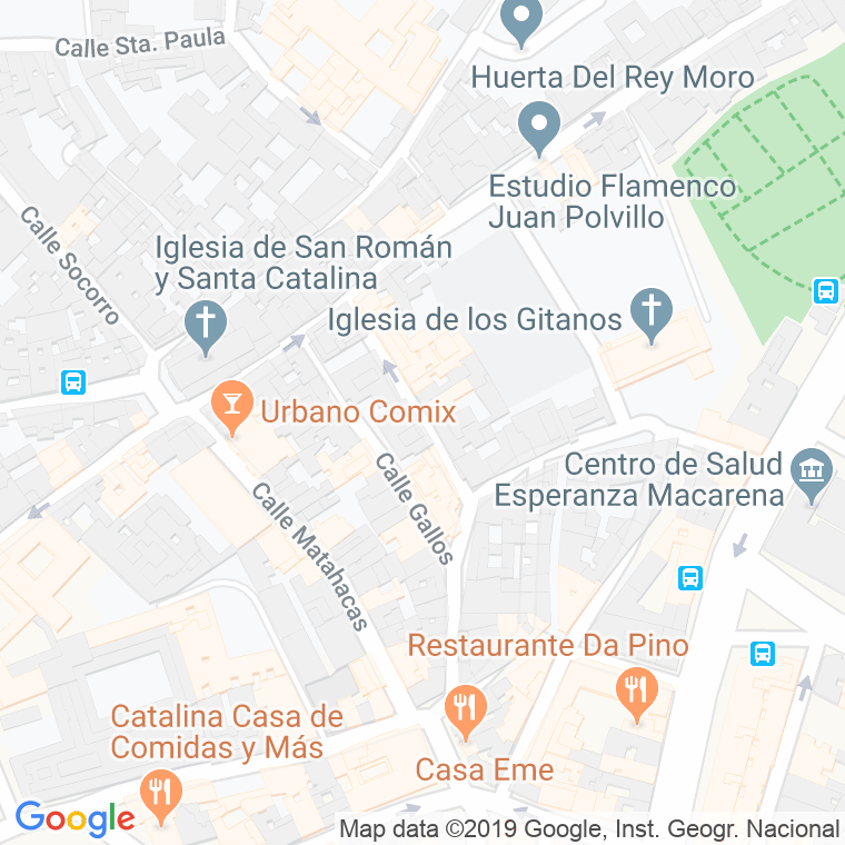 Código Postal calle Butron en Sevilla
