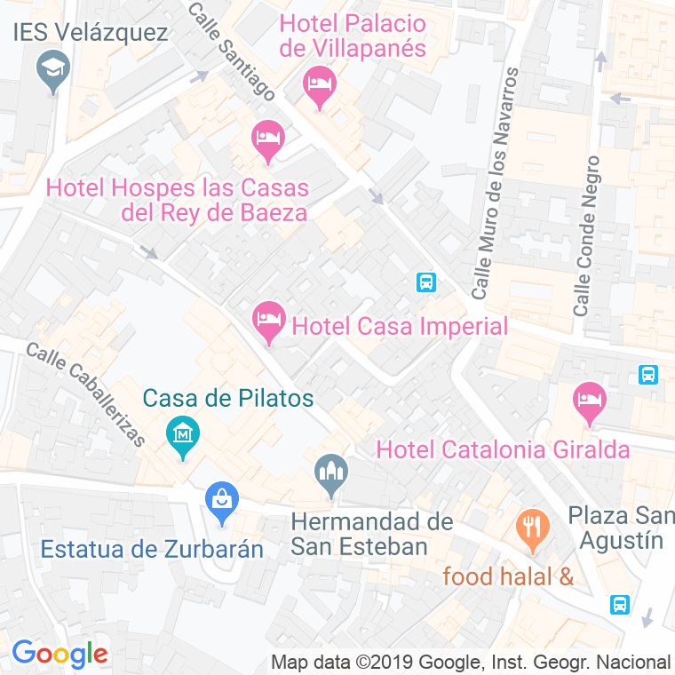 Código Postal calle Caleria en Sevilla