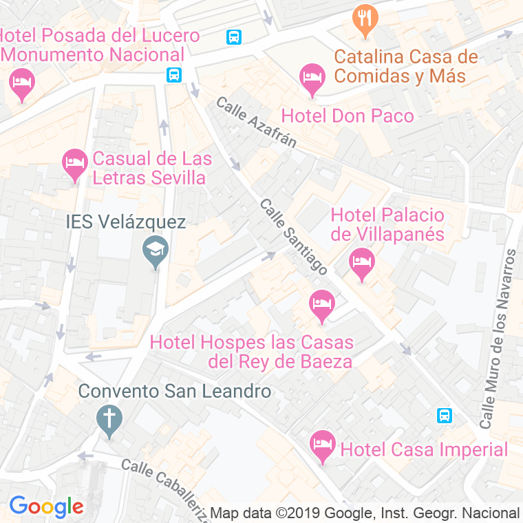 Código Postal calle Cardenal Cervantes en Sevilla