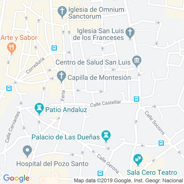 Código Postal calle Churruca en Sevilla
