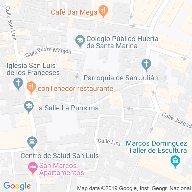 Código Postal calle Duque Cornejo en Sevilla