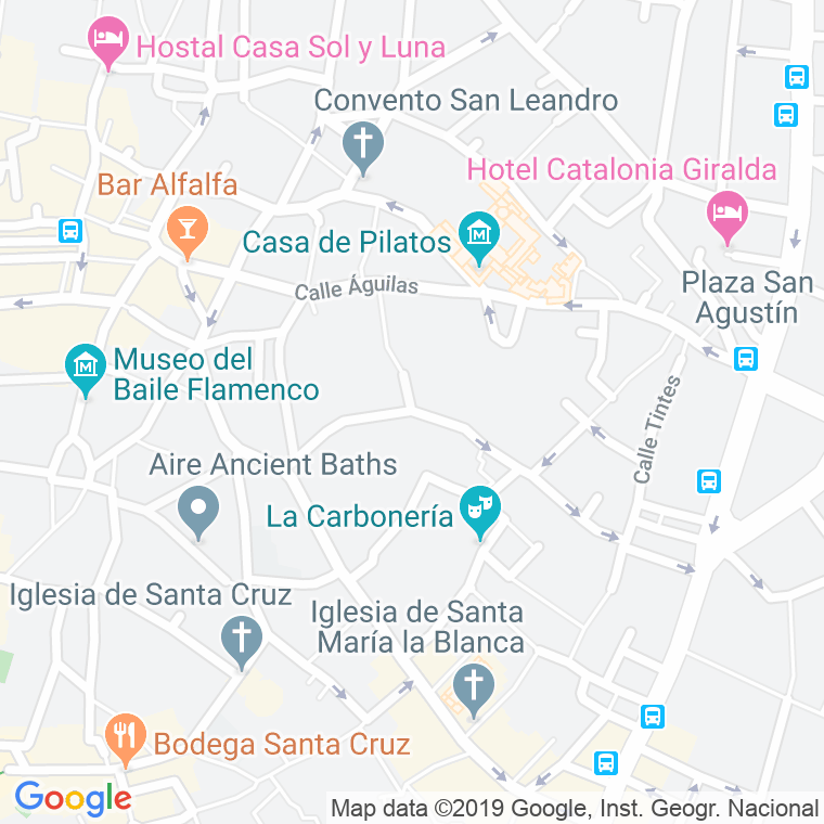 Código Postal calle Conde De Ibarra en Sevilla