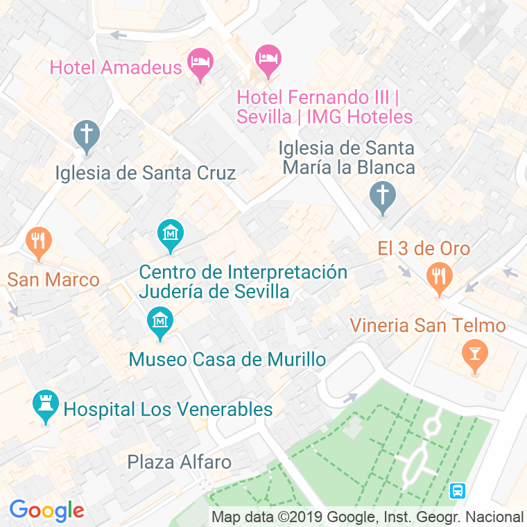 Código Postal calle Cruces en Sevilla