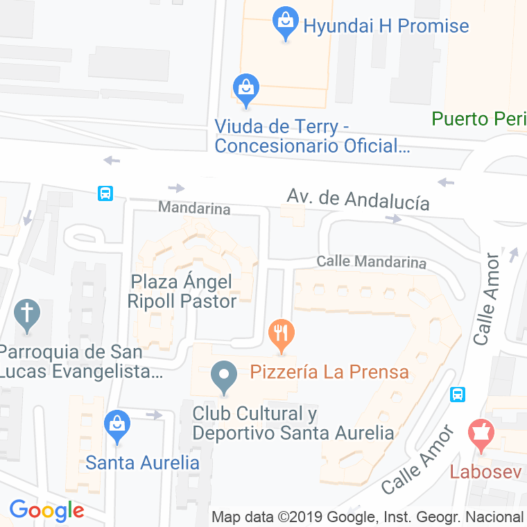 Código Postal calle Cadeneras en Sevilla