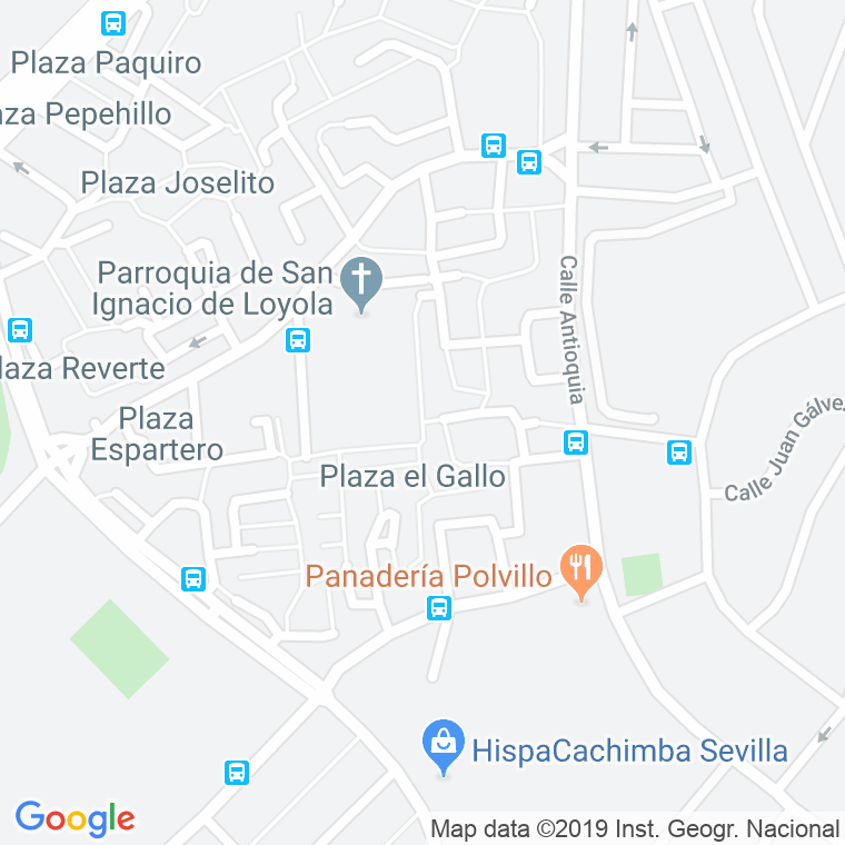 Código Postal calle Curro Posada en Sevilla