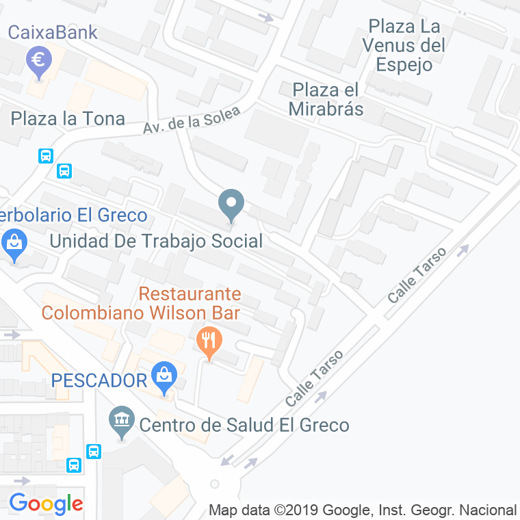 Código Postal calle Fandangos en Sevilla