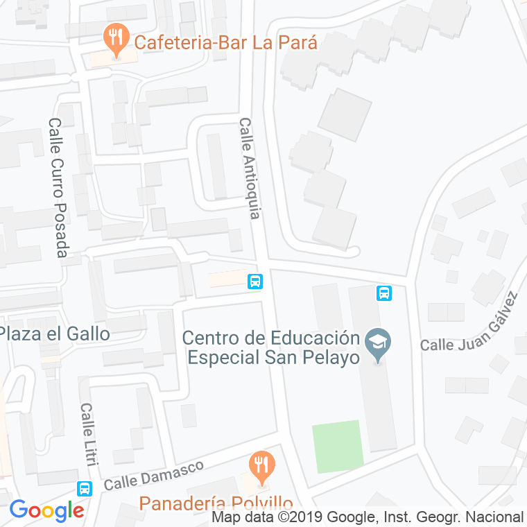Código Postal calle Gabriel Blanco en Sevilla
