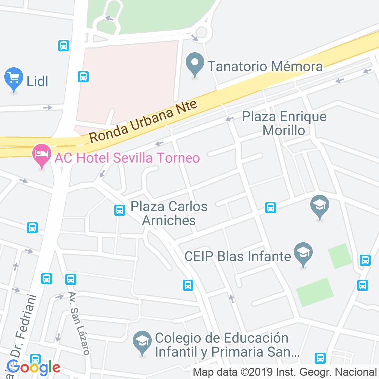 Código Postal calle Blasco Ibañez en Sevilla