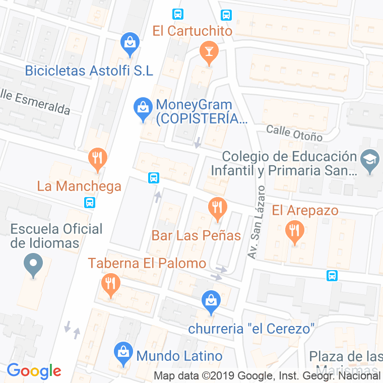 Código Postal calle Doctor Jaime Marcos en Sevilla