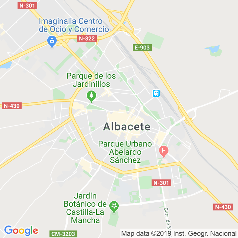 Código Postal calle Albacete en Sevilla