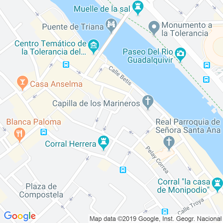 Código Postal calle Flota en Sevilla