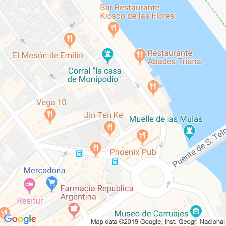 Código Postal calle Fortaleza en Sevilla