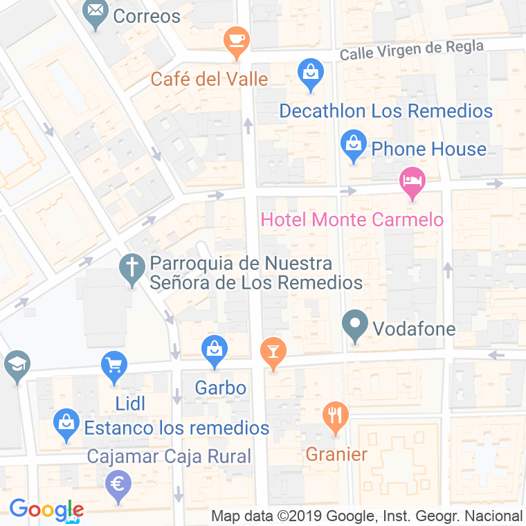 Código Postal calle Arqueros en Sevilla