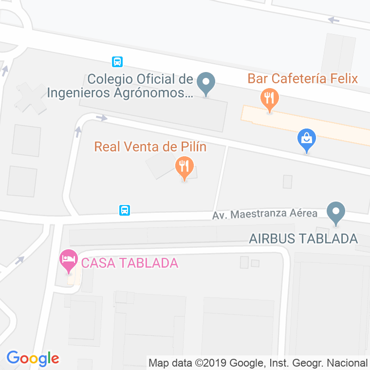 Código Postal calle Garcia Morato, avenida en Sevilla