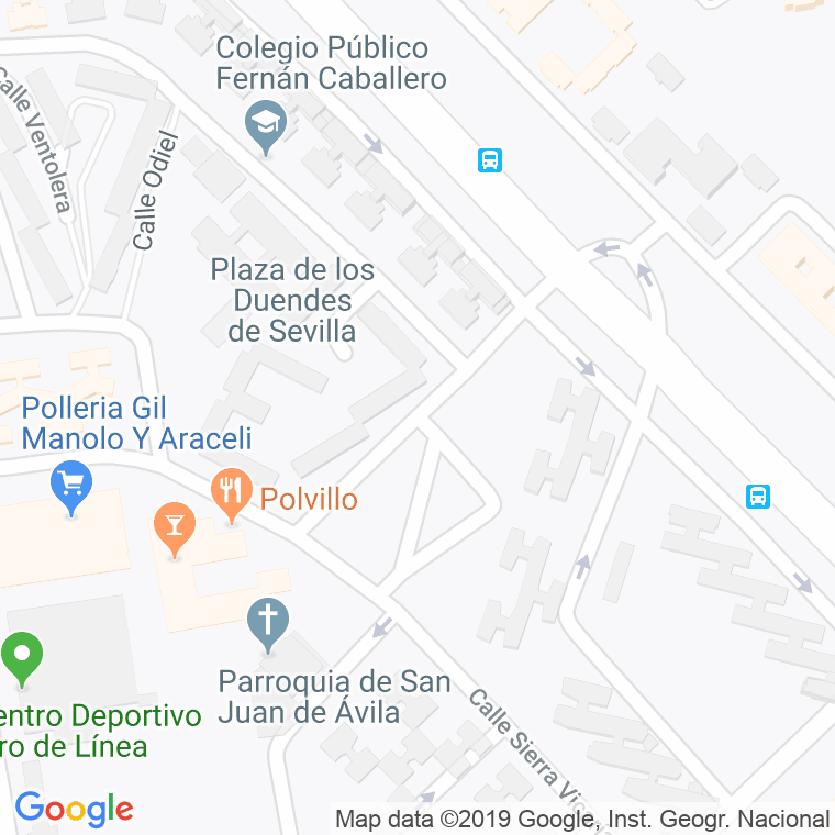 Código Postal calle Amores Y Amorios en Sevilla