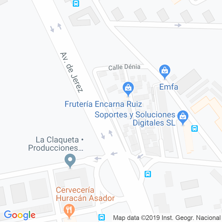 Código Postal calle Azuaga en Sevilla