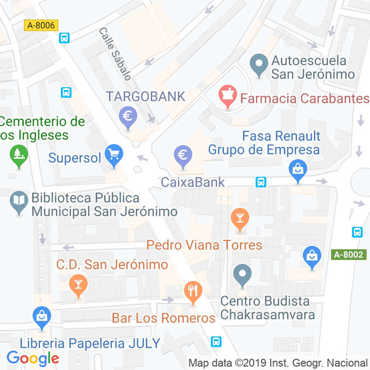 Código Postal calle Cataluña en Sevilla