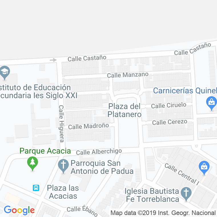 Código Postal calle Limonero en Sevilla