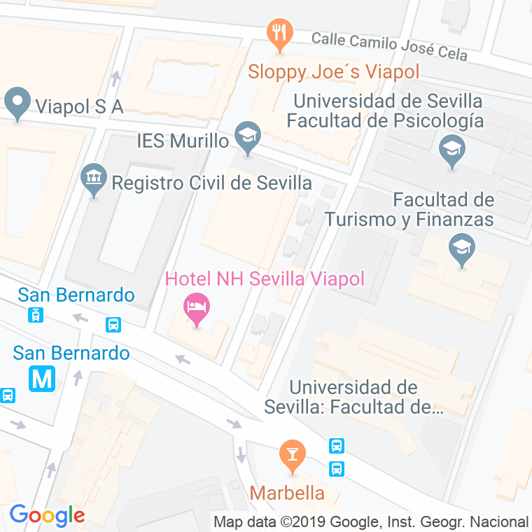 Código Postal calle Doctor Escobar Delmas en Sevilla