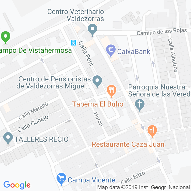 Código Postal calle Halcon en Sevilla