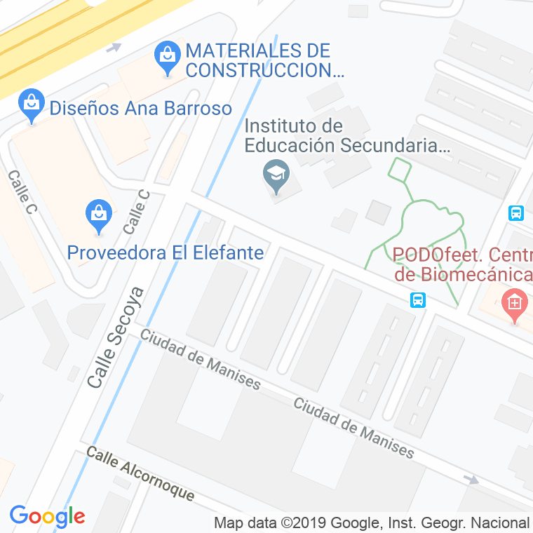 Código Postal calle Jativa en Sevilla