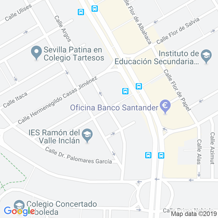 Código Postal calle Cipriano Valera en Sevilla