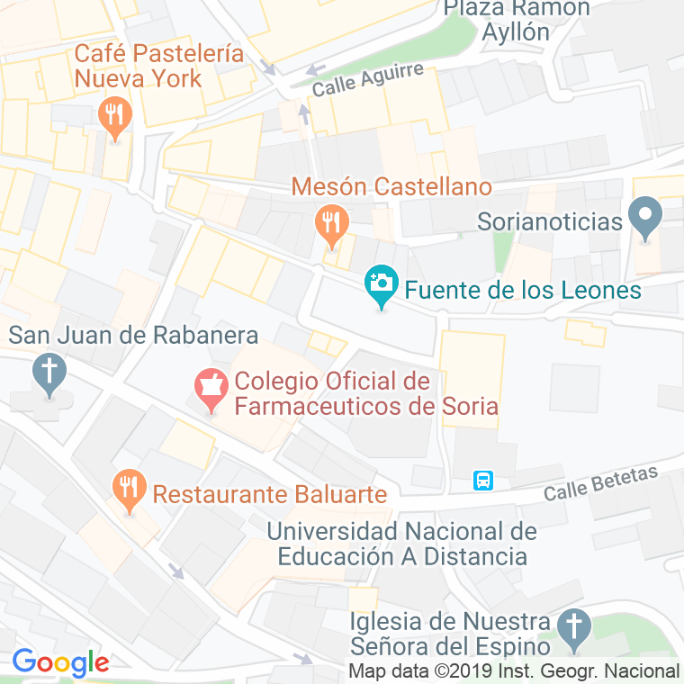 Código Postal calle Mayor, plaza en Soria