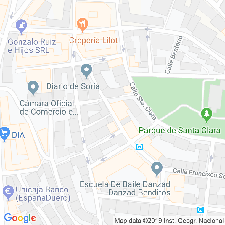 Código Postal calle Morales Contreras en Soria