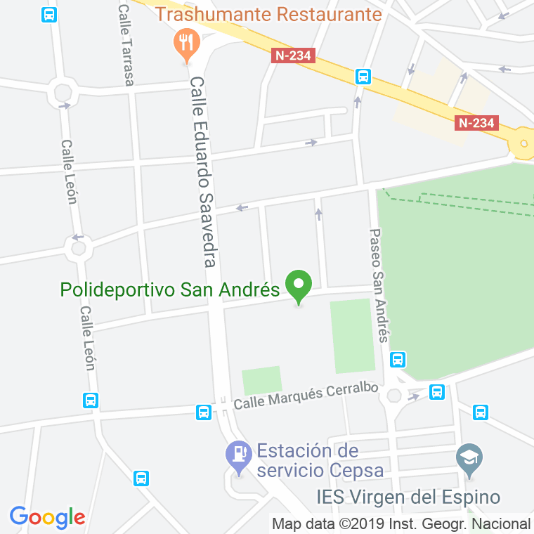 Código Postal calle Loperraez en Soria