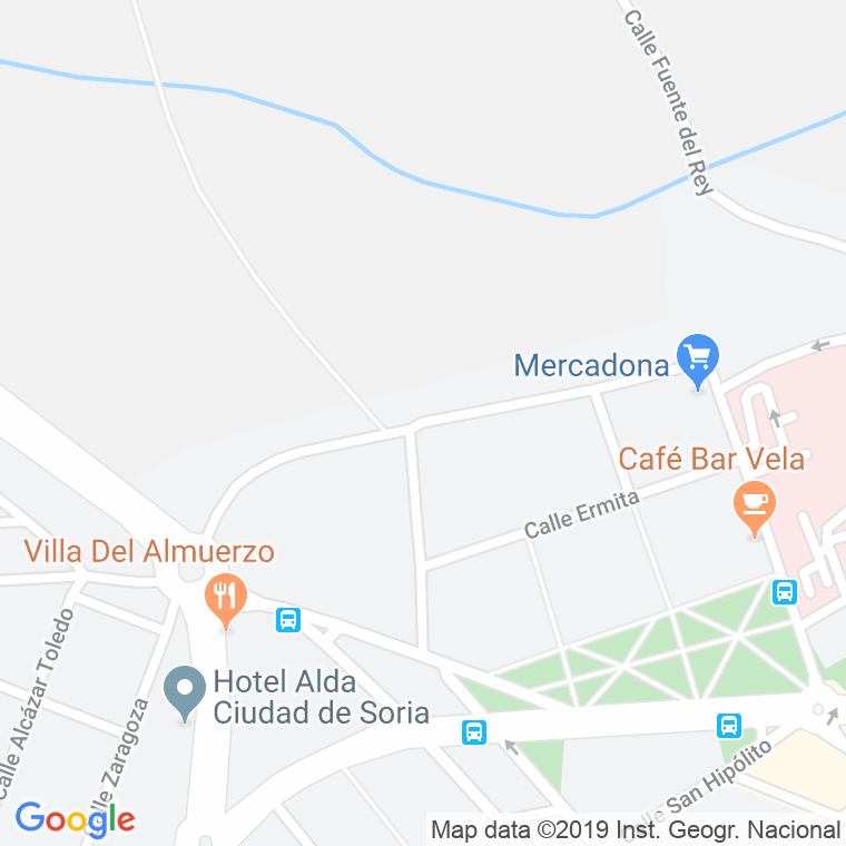 Código Postal calle Cabildo De Los Heros en Soria